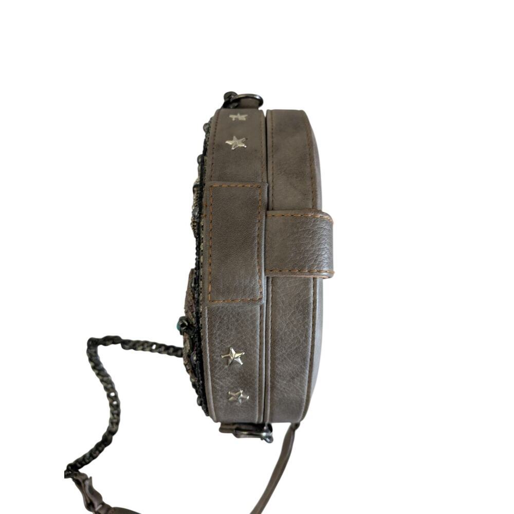 Mary Frances Ready to Ride Horse Crossbody Black Beaded Handbag Western Cowgirl - Picture 8 of 15